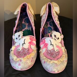 Irregular Choice “Kitten Whiskers” in Pink, size 7.5/41/10~VERY RARE~